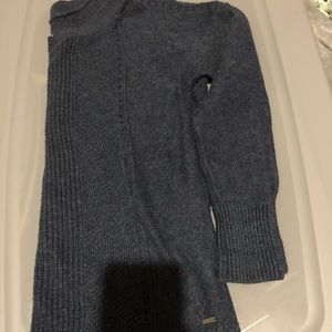 Knitted off the shoulder shirt